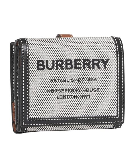 burberry horseferry wallet|harrods burberry black horseferry.